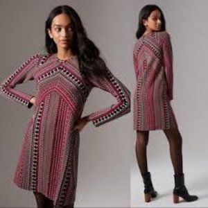 Anthroplogie Maeve  Kiera Jacquard Tunic Dress